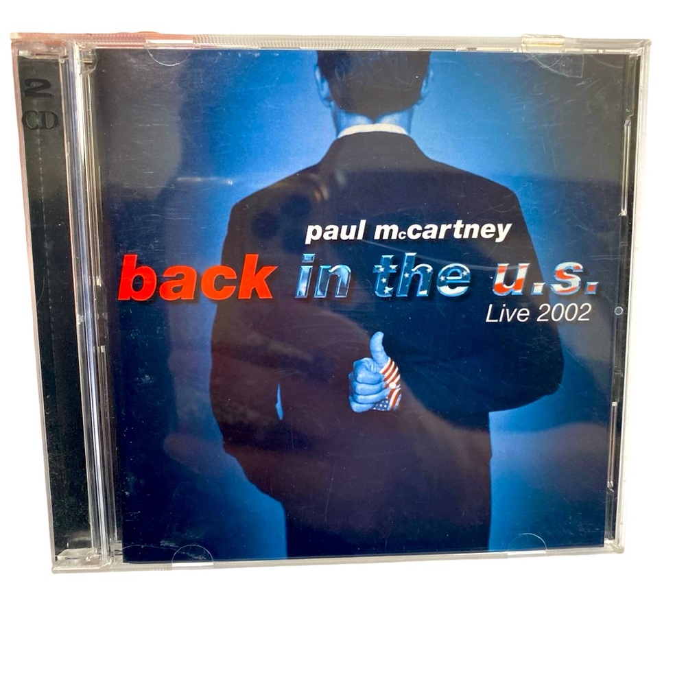 Paul McCartney Back in the US Live 2002 Music CD Double Set